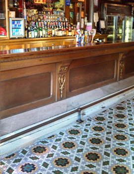 bar trough